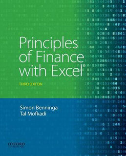 Principles of Finance with Excel (3rd Edition)