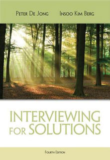 Interviewing for Solutions (4th Edition)