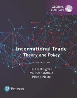 International Trade: Theory and Policy, Global Edition (11th Edition)
