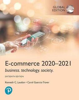 E-Commerce (16th Edition: 2020-2021 Global Edition)