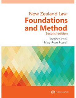New Zealand Law: Foundations and Method (2nd Edition)