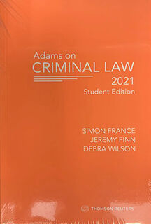 Adams on Criminal Law Student Edition