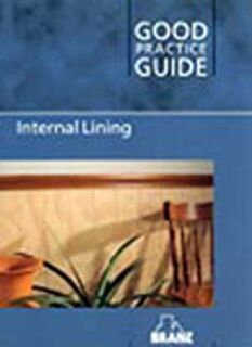 Good Practice Guide: Internal Lining (BK190)