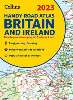 Collins Handy Road Atlas Britain and Ireland (Spiral Bound)
