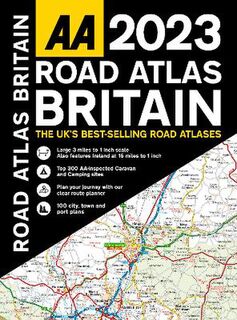AA Road Atlas: Road Atlas Britain 2023  (36th Edition)