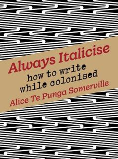 Always Italicise