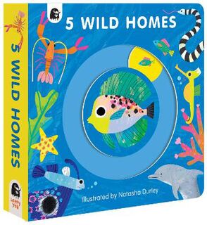 5 Wild Homes (Slide-and-Move Board Book)