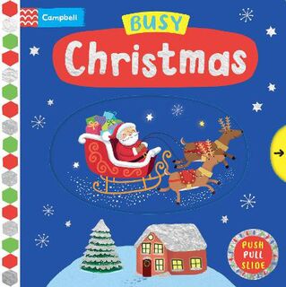 Busy Books: Busy Christmas (Push, Pull, Slide)