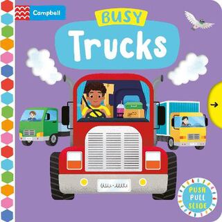 Busy Trucks (Push, Pull, Slide)