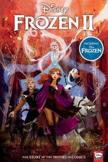 Disney Frozen: Frozen 2: The Story of the Movies in Comics (Graphic Novel)
