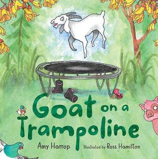 Goat On A Trampoline