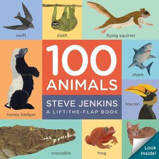 100 Animals (Lift-the-Flap Board Book)
