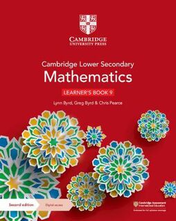 Cambridge Lower Secondary Mathematics Learner's Book 9 with Digital Access  (2nd Edition)