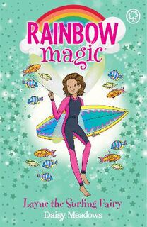 Rainbow Magic #196: Gold Medal Games Fairies #01: Layne the Surfing Fairy