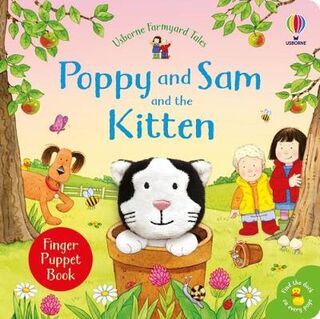 Farmyard Tales: Poppy and Sam and the Kitten (Finger Puppet Book)