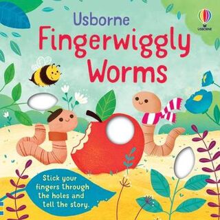 Fingerwiggly Worms (Die-Cut Holes)
