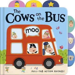 Cows on the Bus (Tabbed Board Book)