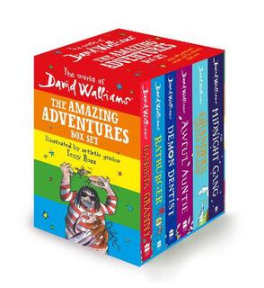 The World of David Walliams: The Amazing Adventures Box Set (6 Book Box Set))