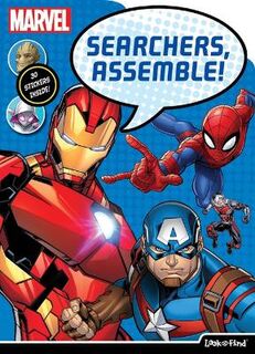 Marvel (Shaped Look-and-Find) (Includes Stickers)