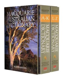 Macquarie Australian Dictionary (Boxed Set) (8th Edition)