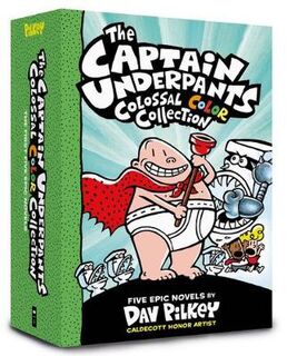 Captain Underpants Colossal Colour Collection, The (Boxed Set)