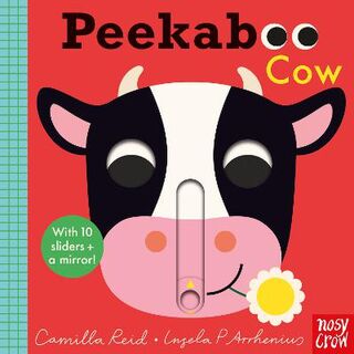 Peekaboo: Peekaboo Cow (Push, Pull, Slide Board Book)