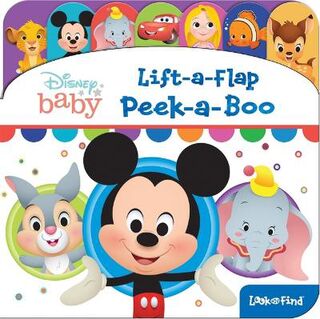 Disney Baby: Peek-a-Boo (Lift-the-Flap, Look-and-Find Board Book)