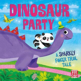 Finger Trail Tales: Dinosaur Party (Board Book)