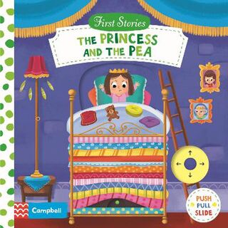 First Stories: Princess and the Pea, The (Slide-and-Move Board Book)