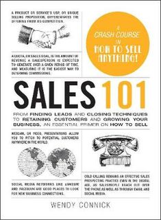 Adams 101: Sales 101