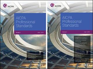 AICPA: Professional Standards 2019, Volumes 01 and 02