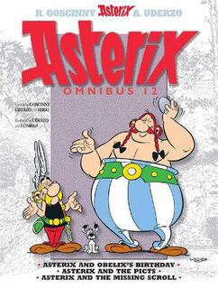 Asterix (Omnibus) - Volume 12: Asterix and Obelix's Birthday / Asterix and the Picts / Asterix and the Missing Scroll