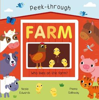 Peek-Through Farm (Lift-the-Flap Board Book)