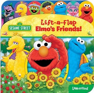 Sesame Streer Elmos Friends Lift Flap Look & Find (Lift-the-Flap, Pop-Up)