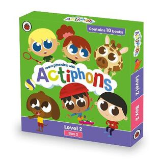 Actiphons Level 2 Box 2: Books 9-18 (Contains 10 paperbacks)