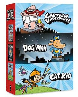 Dav Pilkey's Hero Collection (Boxed Set)