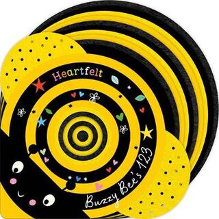 Buzzy Bee's 123 (Shaped Board book with Felt Wings)