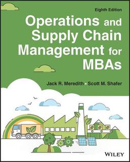 Operations Management MBAs (8th Revised Edition)