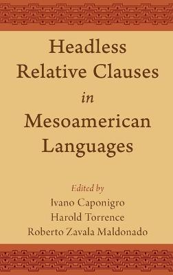 Headless Relative Clauses in Mesoamerican Languages