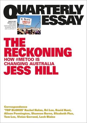 Australia's #MeToo Moment: Quarterly Essay 84