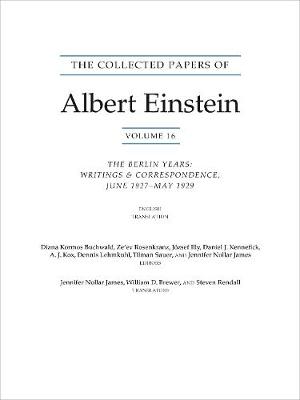 Collected Papers of Albert Einstein: Volume 16 (Translation Supplement)