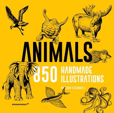 Animals: 850 Handmade Illustrations