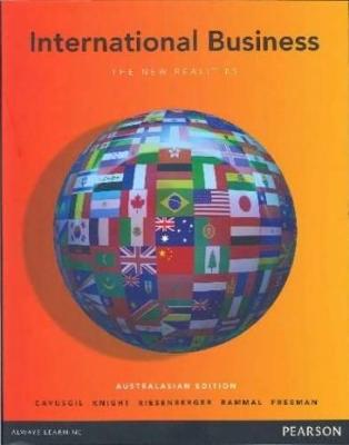 International Business: The New Realities (1st Edition)