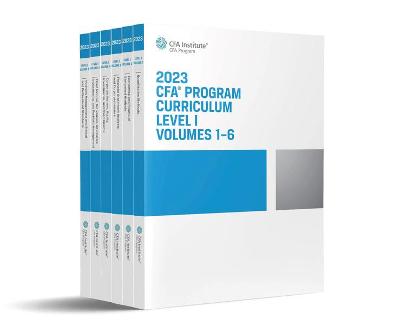 2023 CFA Program Curriculum Level I (Boxed Set)
