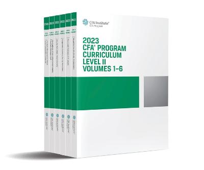 2023 CFA Program Curriculum Level II (Boxed Set)