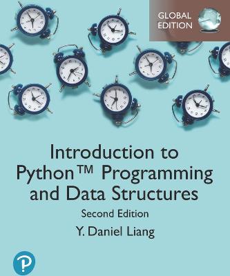 Introduction to Python Programming And Data Structures, Global Edition