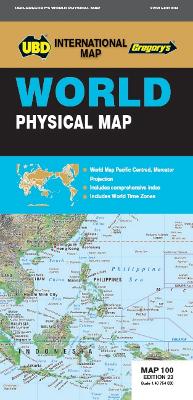 UBD International Map: World Physical Map 100