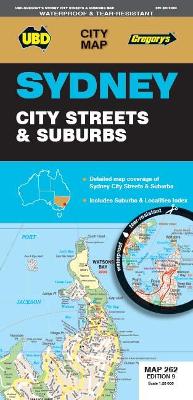 UBD City Map: Sydney City Streets and Suburbs Map 262