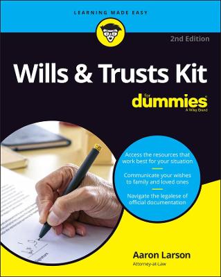 Wills & Trusts Kit For Dummies  (2nd Edition)