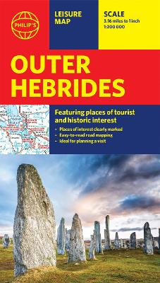 Philip's Outer Hebrides: Leisure and Tourist Map